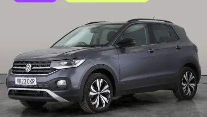 Used VW T-Cross Black Edition 110 HP (80 kW) 2023 Grey SUV