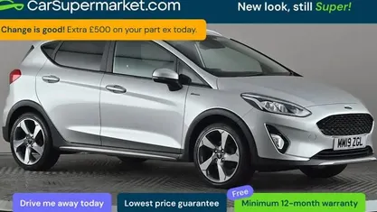 Used Ford Fiesta Active 101 HP (74 kW) 2019 Silver Hatchback
