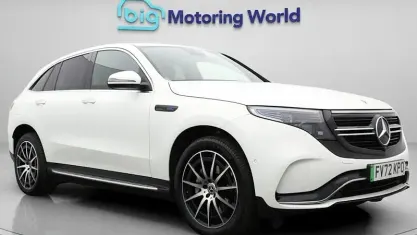 Used Mercedes EQC400 AMG line 300 kW (408 HP) 2022 White SUV