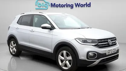 Begagnad VW T-Cross SEL 110 HK (80 kW) 2022 Silver SUV