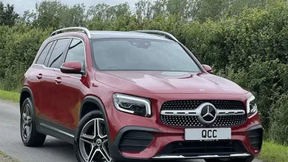 Used Mercedes GLB220 AMG Line Premium Plus 190 HP (139 kW) 2021 Patagonia red SUV
