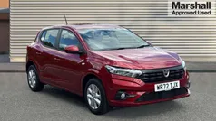 Red Used 2022 Dacia Sandero Comfort Hatchback | £10,866 (Good price)