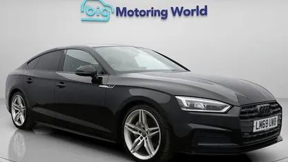 Used Audi A5 Sportback S-Line 190 HP (139 kW) 2019 Black Hatchback