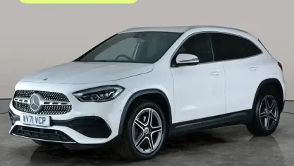Usado Mercedes GLA250 Exclusive 218 HP (160 kW) 2021 Branco SUV