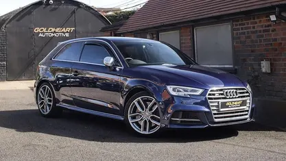 Used Audi S3 Sportback 310 HP (228 kW) 2016 Blue Hatchback