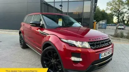 Used Land Rover Range Rover evoque Dynamic 190 HP (139 kW) 2013 Red SUV