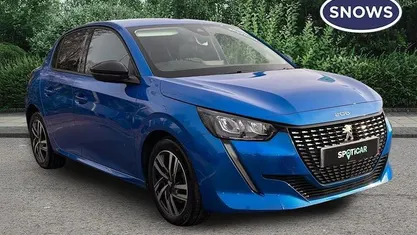 Used Peugeot 208 Allure+ 102 HP (75 kW) 2023 Blue Hatchback