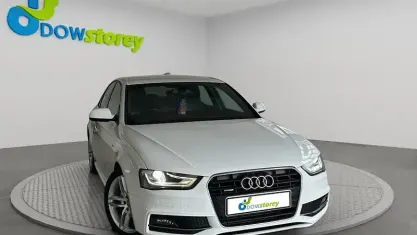 Used Audi A4 S-Line 177 HP (130 kW) 2015 White Sedan