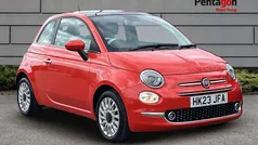 Orange Used 2023 Fiat 500 Hatchback | £10,495 (Fair price)