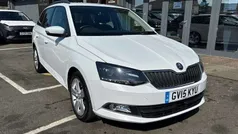 White Used 2015 Skoda Fabia SE L Estate | £8,095 (Fair price)