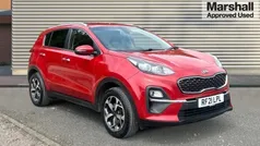 Red Used 2021 Kia Sportage 2 SUV | £14,999 (Fair price)