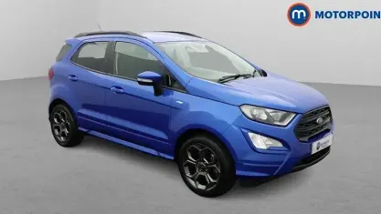 Used Ford Ecosport ST-Line 125 HP (91 kW) 2021 Blue SUV