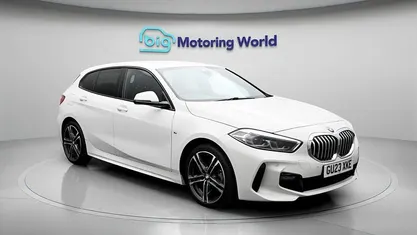 Used BMW 118 M Sport 136 HP (100 kW) 2023 White Hatchback