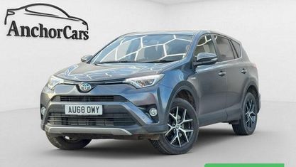 Begagnad Toyota RAV4 Design 197 HK (144 kW) 2018 Grå SUV