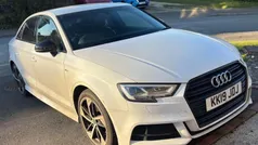 White Used 2019 Audi A3 Black Edition Sedan | £16,999 (Fair price)