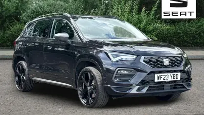 Käytetty Seat Ateca Black Edition 150 HP (110 kW) 2023 Musta Katumaasturi