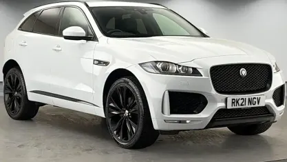 Second-hand Jaguar F-Pace Chequered Flag 250 CP (183 kW) 2020 Alb SUV
