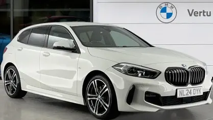 Used BMW 118 M Sport 136 HP (100 kW) 2024 White Hatchback