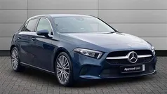 Denim blue Used 2021 Mercedes A180 Executive Hatchback | £19,990 (Fair price)