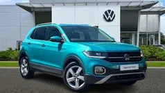 Turquoise Used 2022 VW T-Cross SEL SUV | £17,951 (Fair price)