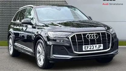 Used Audi Q7 S-Line 286 HP (210 kW) 2023 Black SUV