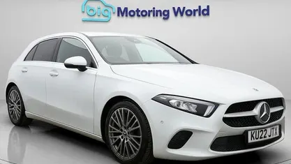 Begagnad Mercedes A180 Executive 136 HK (100 kW) 2022 Vit Halvkombi