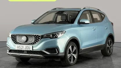 Used MG ZS Exclusive 105 kW (143 HP) 2021 Blue SUV