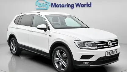 Used VW Tiguan Allspace Match 150 HP (110 kW) 2020 White SUV