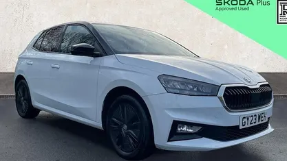 White Used 2023 Skoda Fabia Colour Edition Hatchback | £12,990 (Fair price)