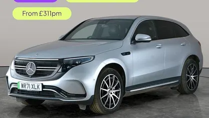 Used Mercedes EQC400 AMG line 300 kW (408 HP) 2022 Silver SUV