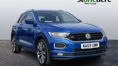 Blue Used 2019 VW T-Roc R-line SUV | £17,500 (Fair price)