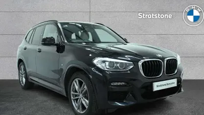 Used BMW X3 M Sport 190 HP (139 kW) 2021 Black SUV