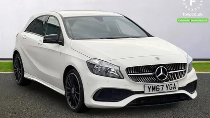 White Used 2017 Mercedes A180 Executive Hatchback | £11,799 (Fair price)