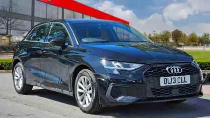Used Audi A3 Sportback 110 HP (80 kW) 2020 Black Hatchback