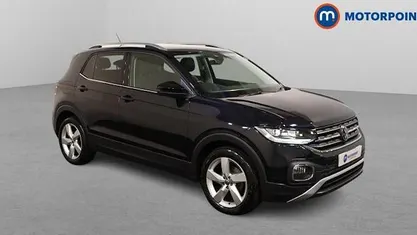 Black Used 2022 VW T-Cross SEL SUV | £17,599 (Fair price)