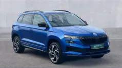 Race blue Used 2024 Skoda Karoq SportLine SUV | £25,160 (Fair price)