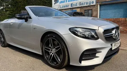 Used Mercedes E53 AMG AMG 435 HP (319 kW) 2021 Silver Cabriolet
