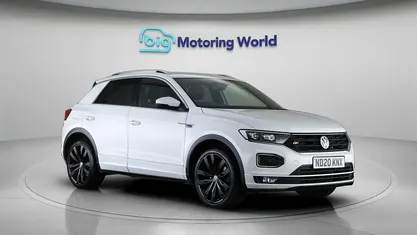 Used VW T-Roc R-line 150 HP (110 kW) 2020 White SUV
