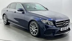 Blue Used 2020 Mercedes E200 AMG line Sedan | £17,225 (Fair price)