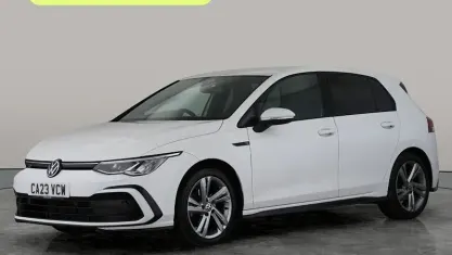Used VW Golf VIII R-line 150 HP (110 kW) 2023 White Hatchback