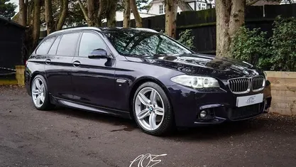 Used BMW 525 M Sport 218 HP (160 kW) 2016 Black Estate