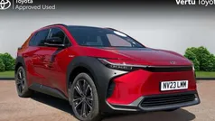 Red Used 2022 Toyota bZ4X Edition SUV | £24,500 (Fair price)