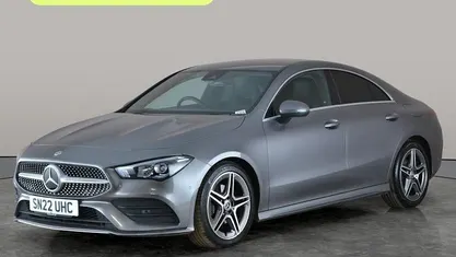 Used Mercedes CLA180 AMG line 136 HP (100 kW) 2022 Grey Sedan