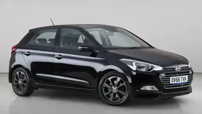Used Hyundai i20 Edition 101 HP (74 kW) 2016 Black Hatchback
