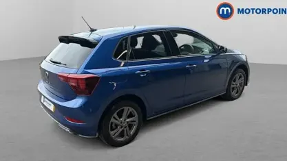 Used VW Polo R-line 110 HP (80 kW) 2024 Blue Hatchback