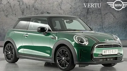 Used Mini Cooper Exclusive 136 HP (100 kW) 2022 Green Hatchback