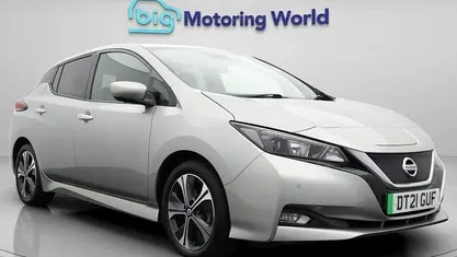 Silver Used 2021 Nissan Leaf N-Connecta Hatchback | £9,300 (Fair price)