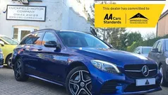 Used 2021 Mercedes C300e AMG line Estate | £22,990 (Fair price)