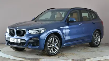 Używany BMW X3 M Sport 292 KM (214 kW) 2020 Niebieski SUV