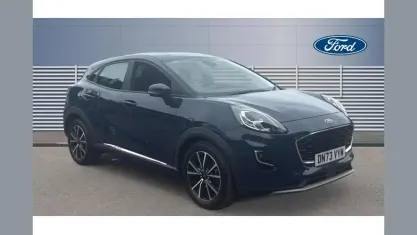 Used Ford Puma Titanium 125 HP (91 kW) 2023 Blue SUV